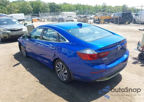 2020 Honda Insight Touring z USA, uszkodzony, nr VIN 19XZE4F94LE011181